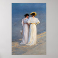 Kroyer - Sommer-Abend am Skagen Beach Closesion