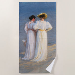 Kroyer - Sommer-Abend am Skagen Beach Closesion Strandtuch