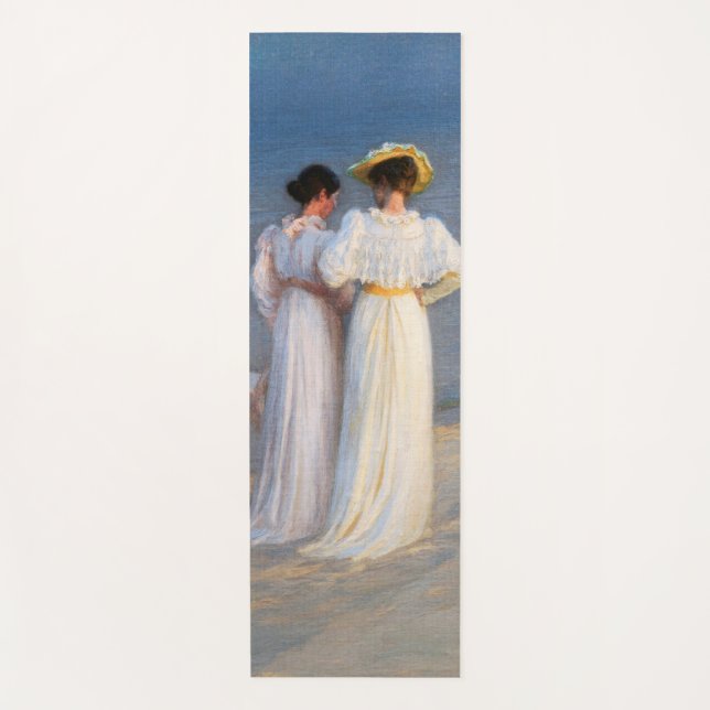 Kroyer - Sommer-Abend am Skagen Beach Closesion Yogamatte (Vorderseite)