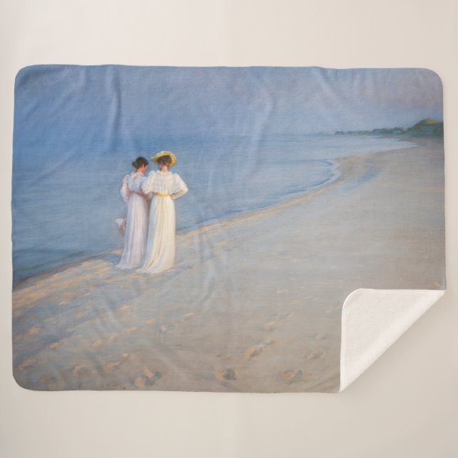 Kroyer - Sommer-Abend am Skagen Beach Sherpadecke (Vorderseite (Horizontal))