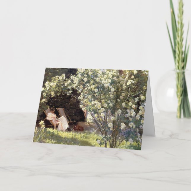 Kroyers Les Rosen-Geburtstag Karte (Vorderseite)