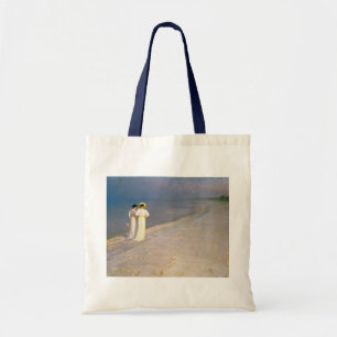 Kroyer's "Summer Afternoon on Skagen Beach" Tragetasche