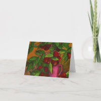 Krug Pflaumen Notecard