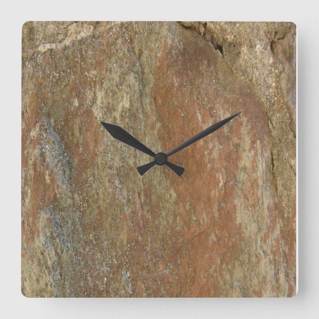 Krug Quadratische Wanduhr (Vorderseite)