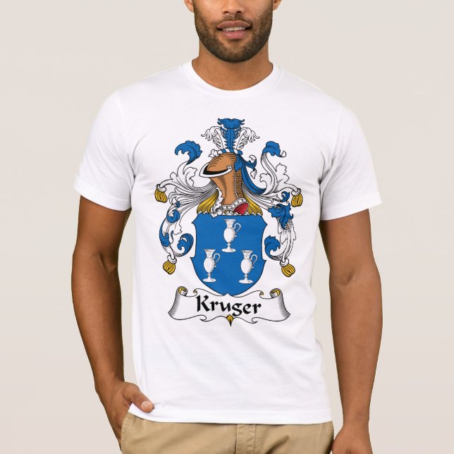 Kruger Familienwappen T-Shirt (Vorderseite)