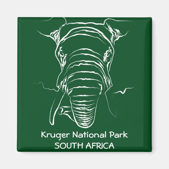 Kruger Nationalpark Magnet (Vorne)
