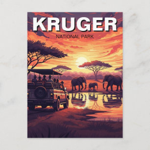 Kruger-Nationalpark Südafrika Postkarte