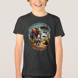 Kruger Nationalpark Südafrika Tri-Blend Shirt