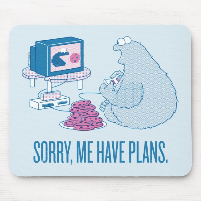 Krümelmonster Sorry, Mousepad (Vorne)
