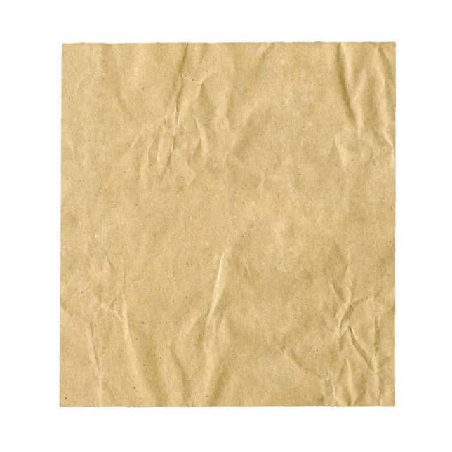 Krümelpappe Textur Notizblock (Vorderseite)