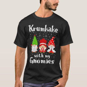 Krumkake mit meinen Gnomen - Norwegischer Waffelke T-Shirt