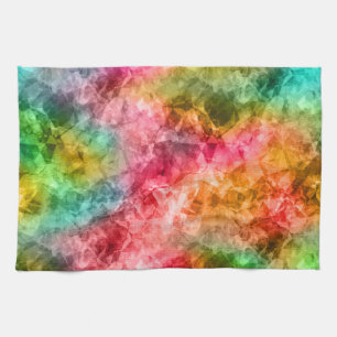Krummlinge tropische Textur Handtuch