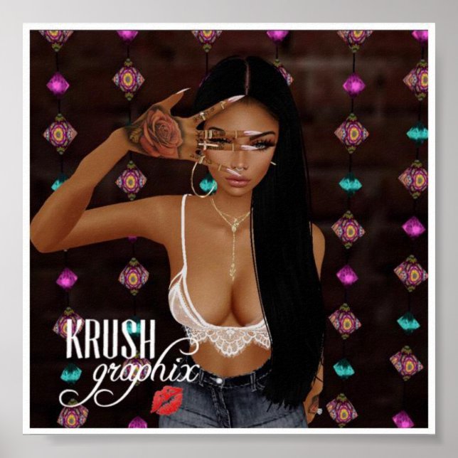 Krush Graphix by Ahsek Novel Poster 02 (Vorne)