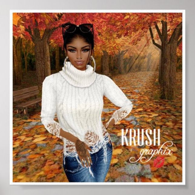 Krush Graphix par Ahsek Novel Hello Fall Poster 2 (Devant)