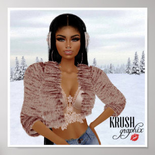Krush Graphix par Ahsek Novel Poster du Jour de la