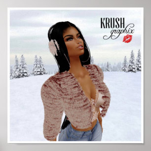 Krush Graphix par Ahsek Novel Poster du Jour de la