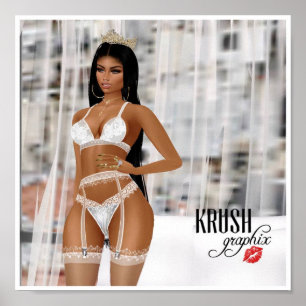 Krush Graphix par Ahsek Poster du roman 13