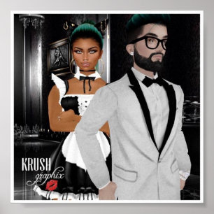 Krush Graphix von Ahsek Novel Halloween Poster 2
