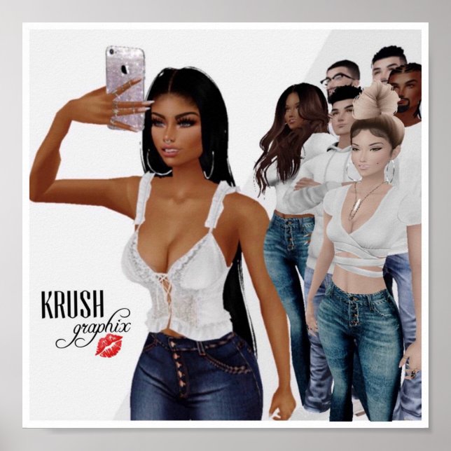Krush Graphix von Ahsek Novel Poster 16 (Vorne)