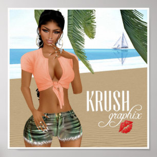 Krush Graphix von Ahsek Novel Poster 28