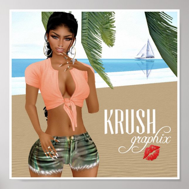 Krush Graphix von Ahsek Novel Poster 28 (Vorne)