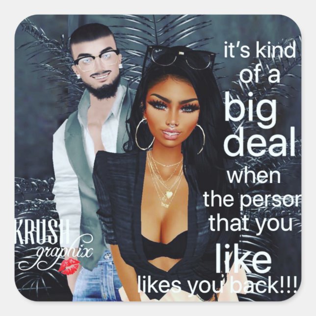 Krush Graphix von Ahsek Novel Stickers 14 (Vorderseite)