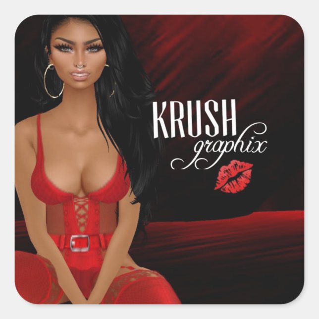 Krush Graphix von Ahsek Novel Stickers 35 (Vorderseite)