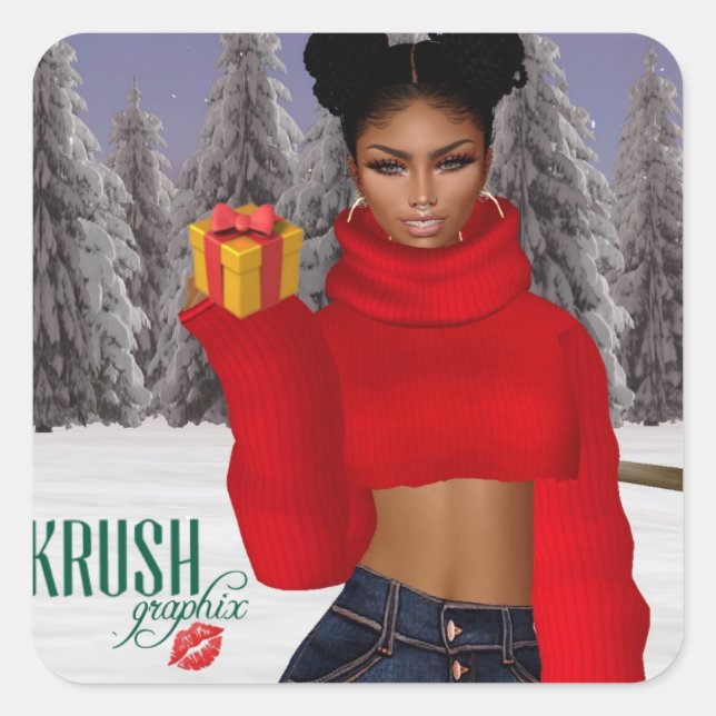 Krush Graphix von Ahsek Novel Stickers 48 (Vorderseite)