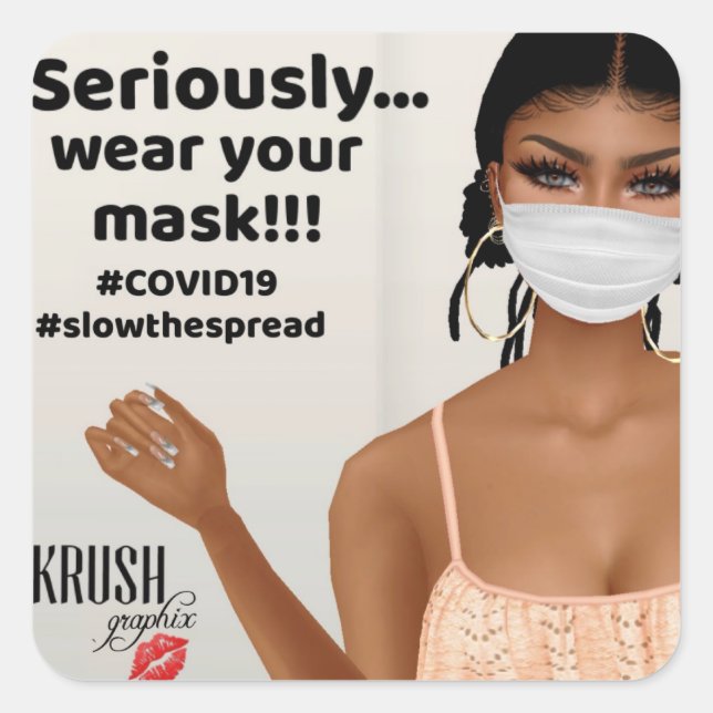 Krush Graphix von Ahsek Novel Stickers 51 (Vorderseite)