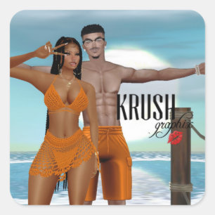 Krush Graphix von Ahsek Novel Stickers 63