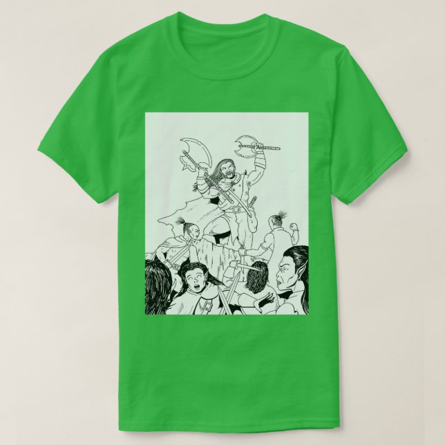 Krusk, der Mighty T-Shirt (Design vorne)
