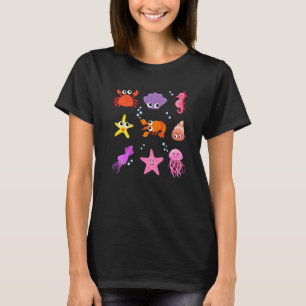 Krustentiere der Krustentiere im Kern T-Shirt