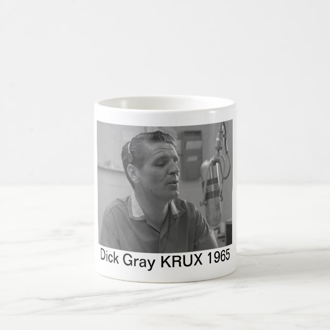 KRUX Dick Grau-Tasse Kaffeetasse (Mittel)