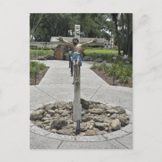 Kruzifix-Gedenkstätte St. Augustine Florida Postkarte