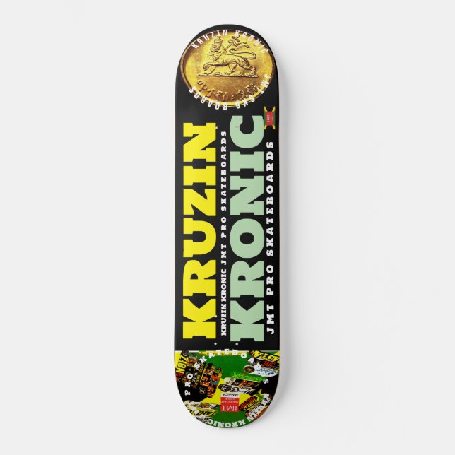 KRUZIN KRONIC Skateboard (Vorderseite)