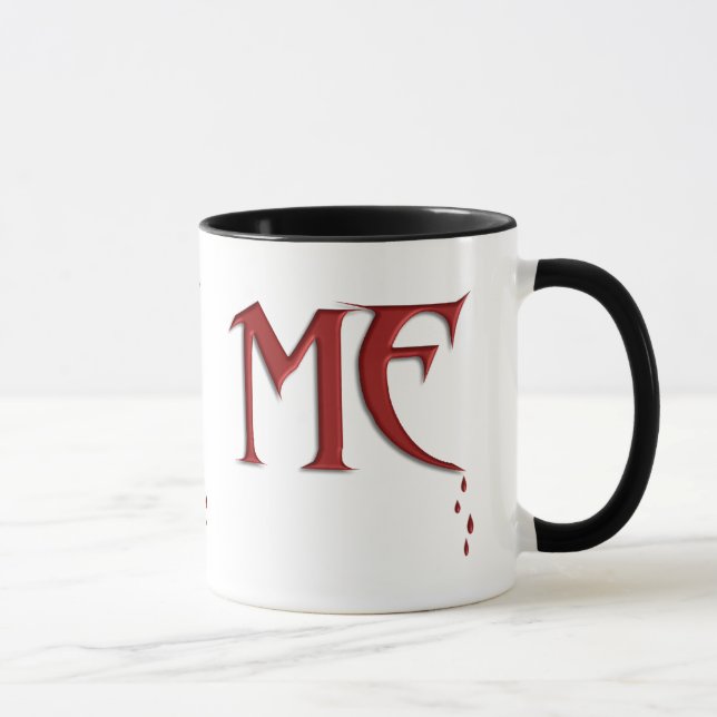 KRW beißen mich Vampir Tasse (Rechts)
