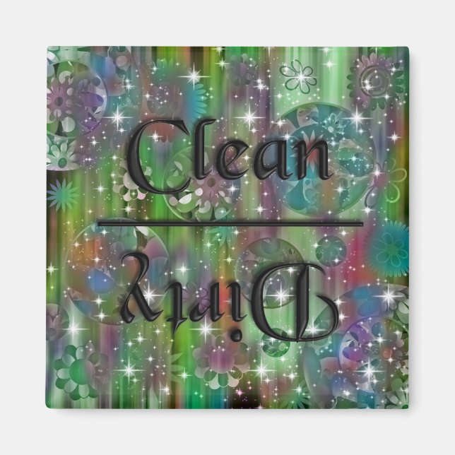 KRW Clean and Dirty Kitchen Magnet (Vorne)