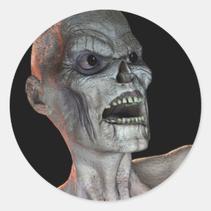 KRW Creepy Zombie Halloween Sticker