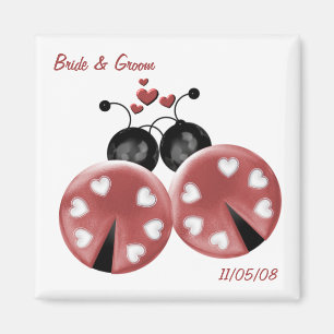 KRW Custom Liebe Bugs Gastgeschenk Hochzeit Magnet