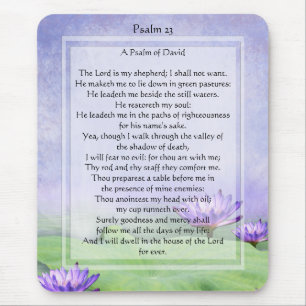 KRW der Lord ist mein Schäfer-Psalm 23 Mousepad
