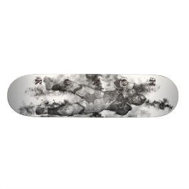 KRW-Ehrenritter in der Kampf-Skizze-Kunst V2 Skateboard