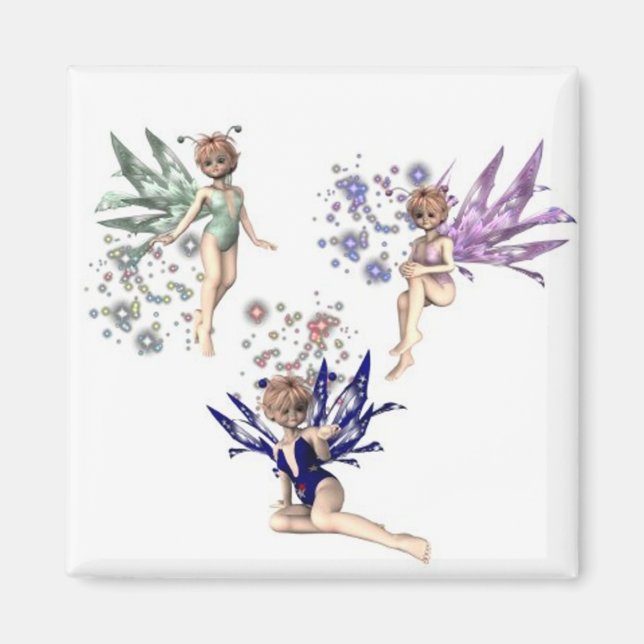 KRW Fairy Trio Magnet (Vorne)