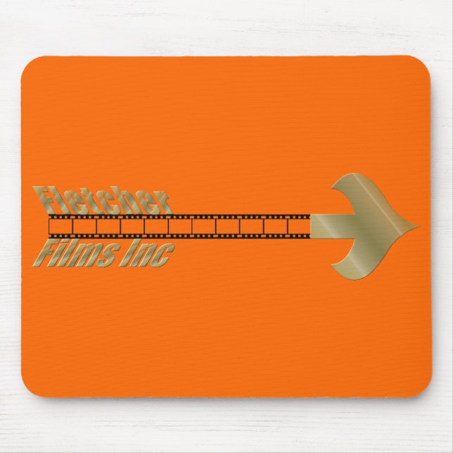 KRW Fletcher filmt Logo Mousepad (Vorne)