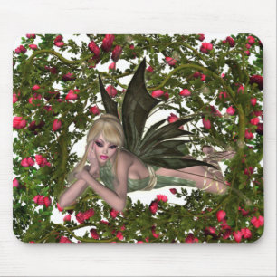 KRW-Garten-Fee - Blondine Mousepad