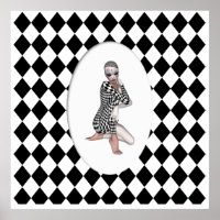 KRW Harlequin Cameo