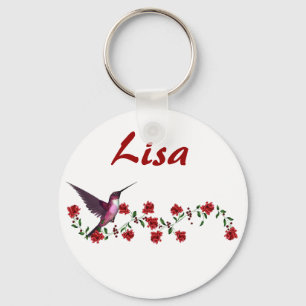 KRW Individuelle Name Hummingbird Schlüsselanhän Schlüsselanhänger