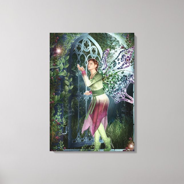 KRW Inn the Night Fantasy Fee Art Leinwanddruck (Vorderseite)