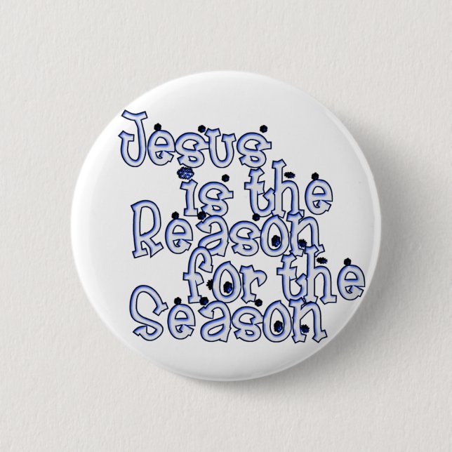KRW Jesus ist der Grund der Jahreszeit Button (Vorderseite)