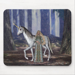 KRW-Jungfrau und der Unicorn Mousepad