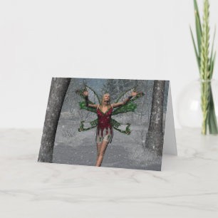 KRW Let It Snow Christmas Fee Card Feiertagskarte